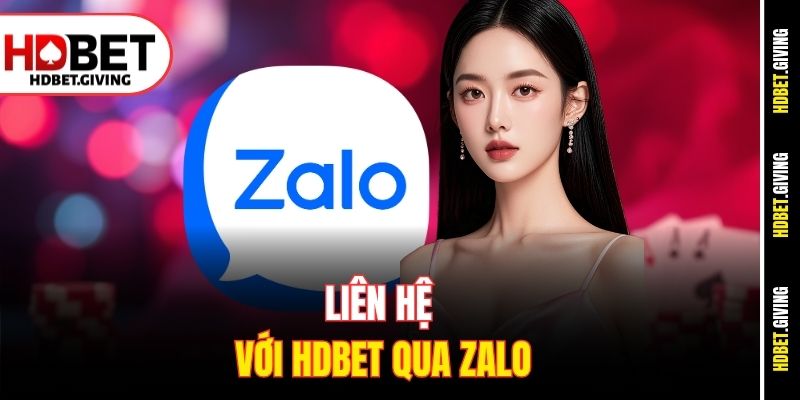 Liên hệ với HDbet qua zalo